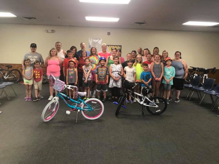 Family Bike Program Group Photo